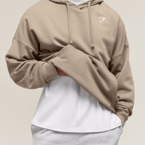 Crest Oversized Hoodie A5A8O-1856