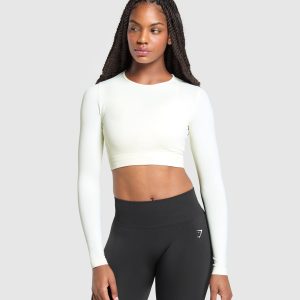 Everyday Seamless Long Sleeve Crop Top B7A2S-888