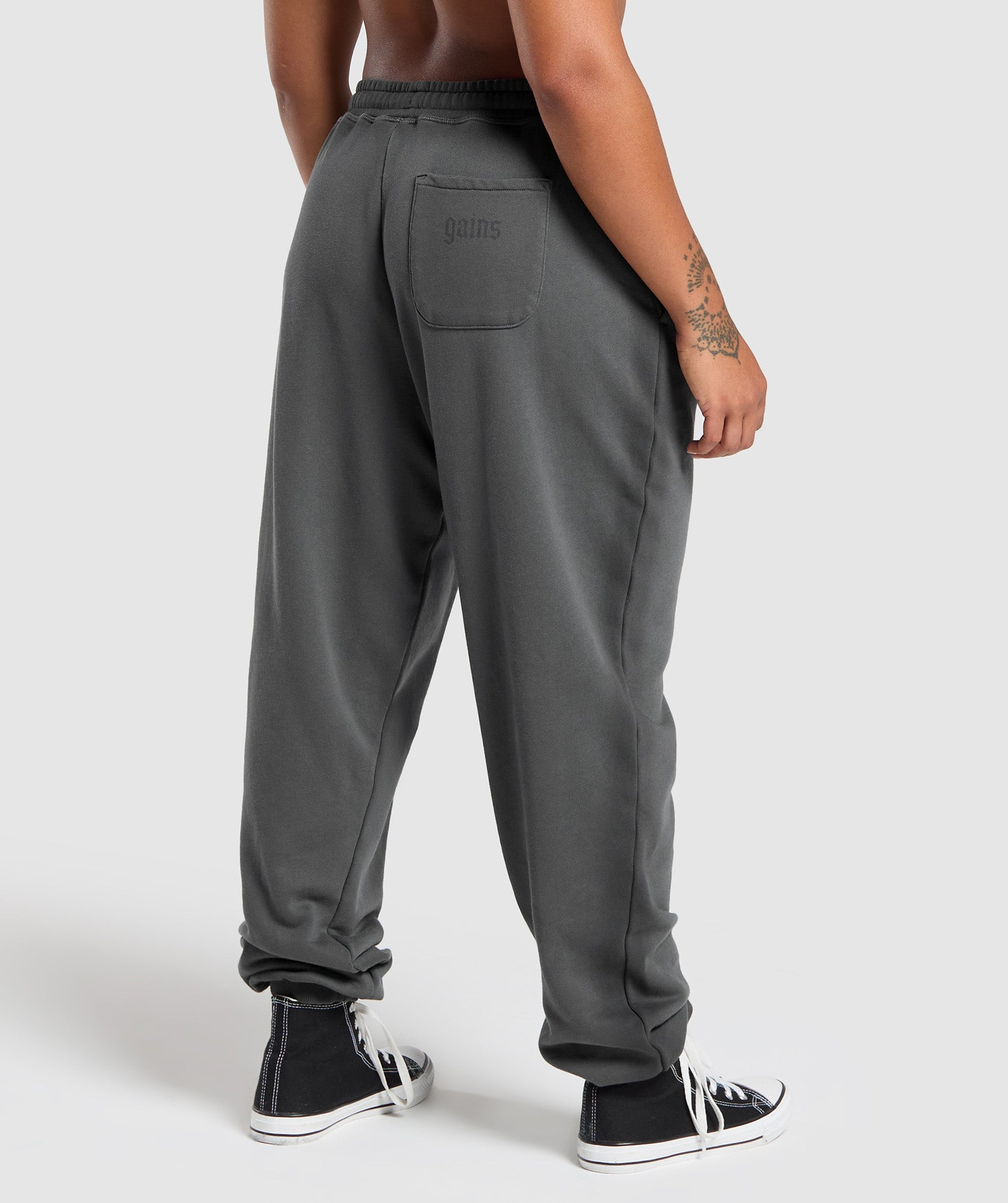 Gains Washed Loopback Joggers B2C6F-929 - Image 2