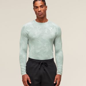 Geo Seamless Long Sleeve T-Shirt A5A2C-1814