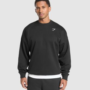 Oversized Crest Crew A2C3J-1160