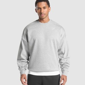 Oversized Crest Crew A2C3J-1221