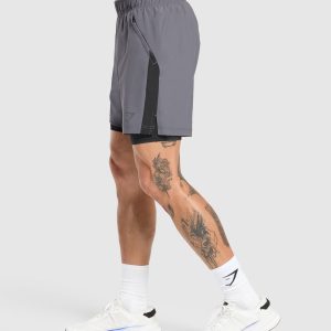 Sport 7' 2 in 1 Shorts A2C4M-1295