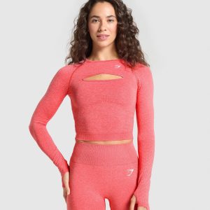 Vital Long Sleeve Cut Out Top B2C8O-848