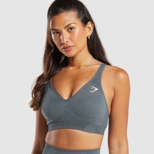 Vital V Neck Sports Bra B3A4K-173