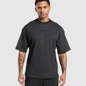 Waffle Oversized T-Shirt A1B1R-1858