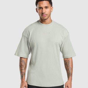 Waffle Oversized T-Shirt A1B1R-1739