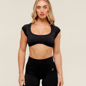 Adapt Fleck x Whitney Short Sleeve Crop Top B4C3A-621