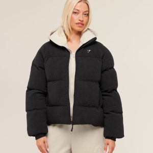 Sherpa Puffer Jacket B4B6G-16
