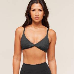 Cotton Twist Front Bralette B4B6L-654