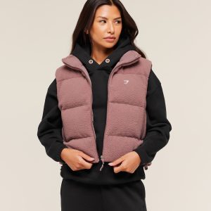Borg Puffer Vest B4B6F-210