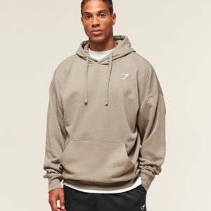 Crest Oversized Hoodie A5A8O-1135