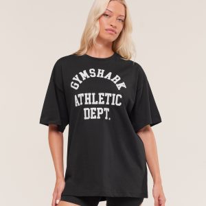 Athletic Department Oversized Graphic T-Shirt B4C7G-593