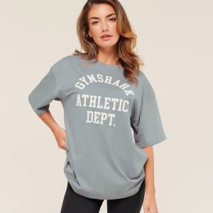 Athletic Department Oversized Graphic T-Shirt B4C7G-492
