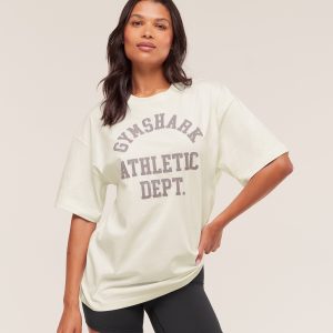 Athletic Department Oversized Graphic T-Shirt B4C7G-491