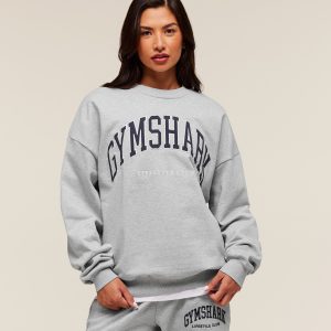 Collegiate Graphic Crew Neck Pullover B4C8Z-428