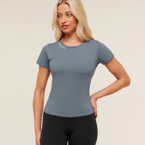 Embroidered Logo Crop Top B4C6Z-236