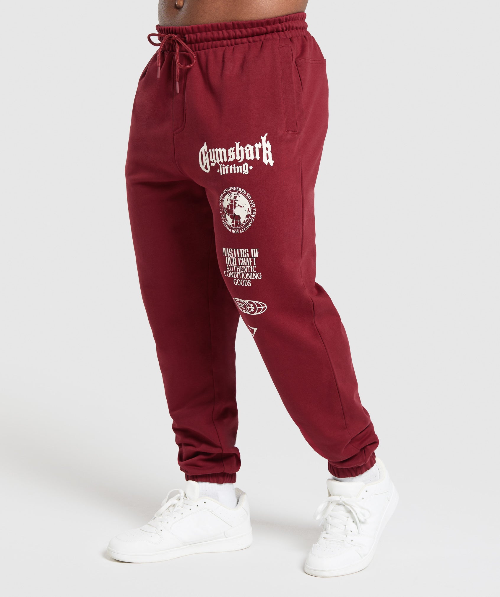 Global Lifting Oversized Essential Joggers A5A8K-1593 - Image 3