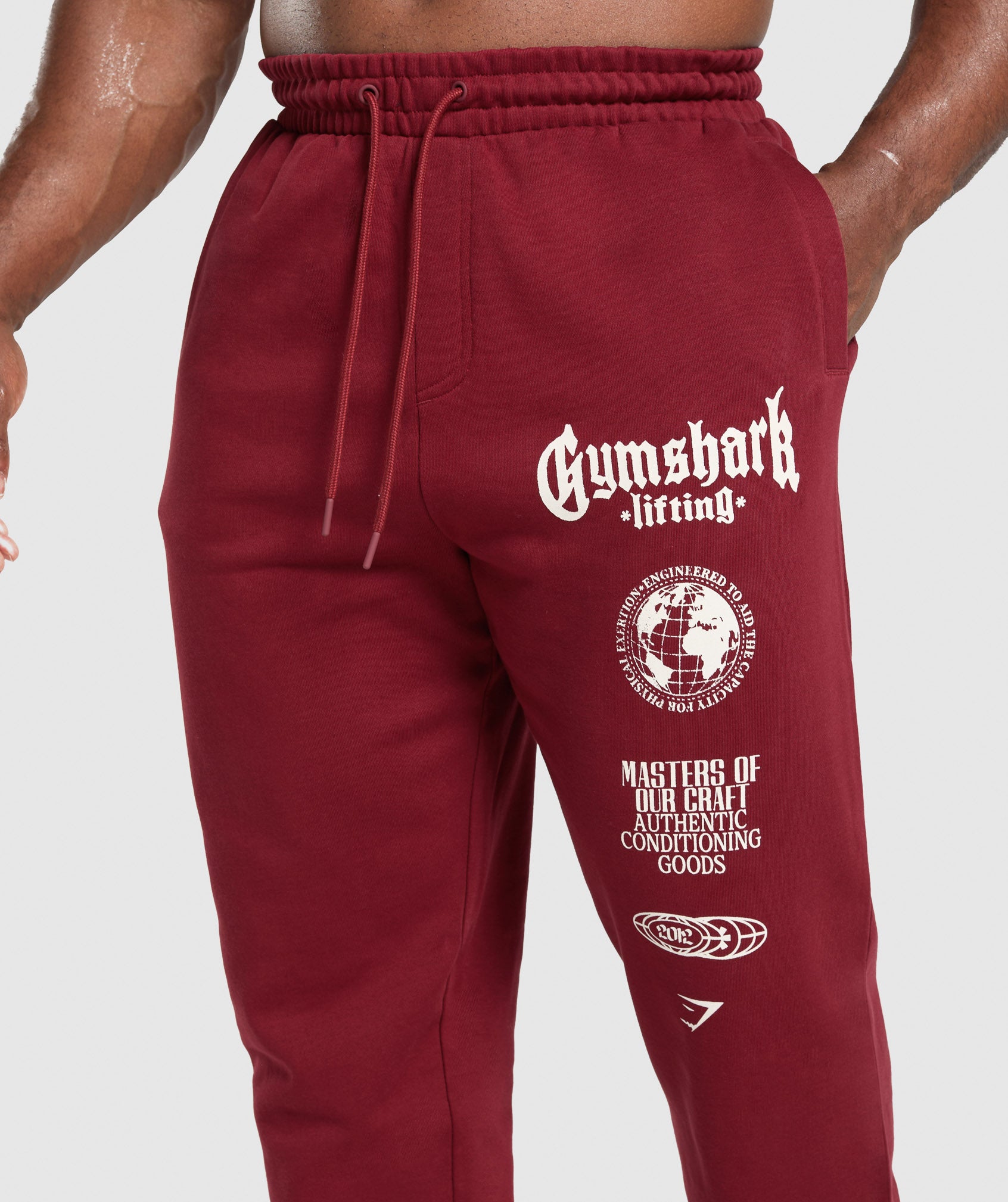 Global Lifting Oversized Essential Joggers A5A8K-1593 - Image 4