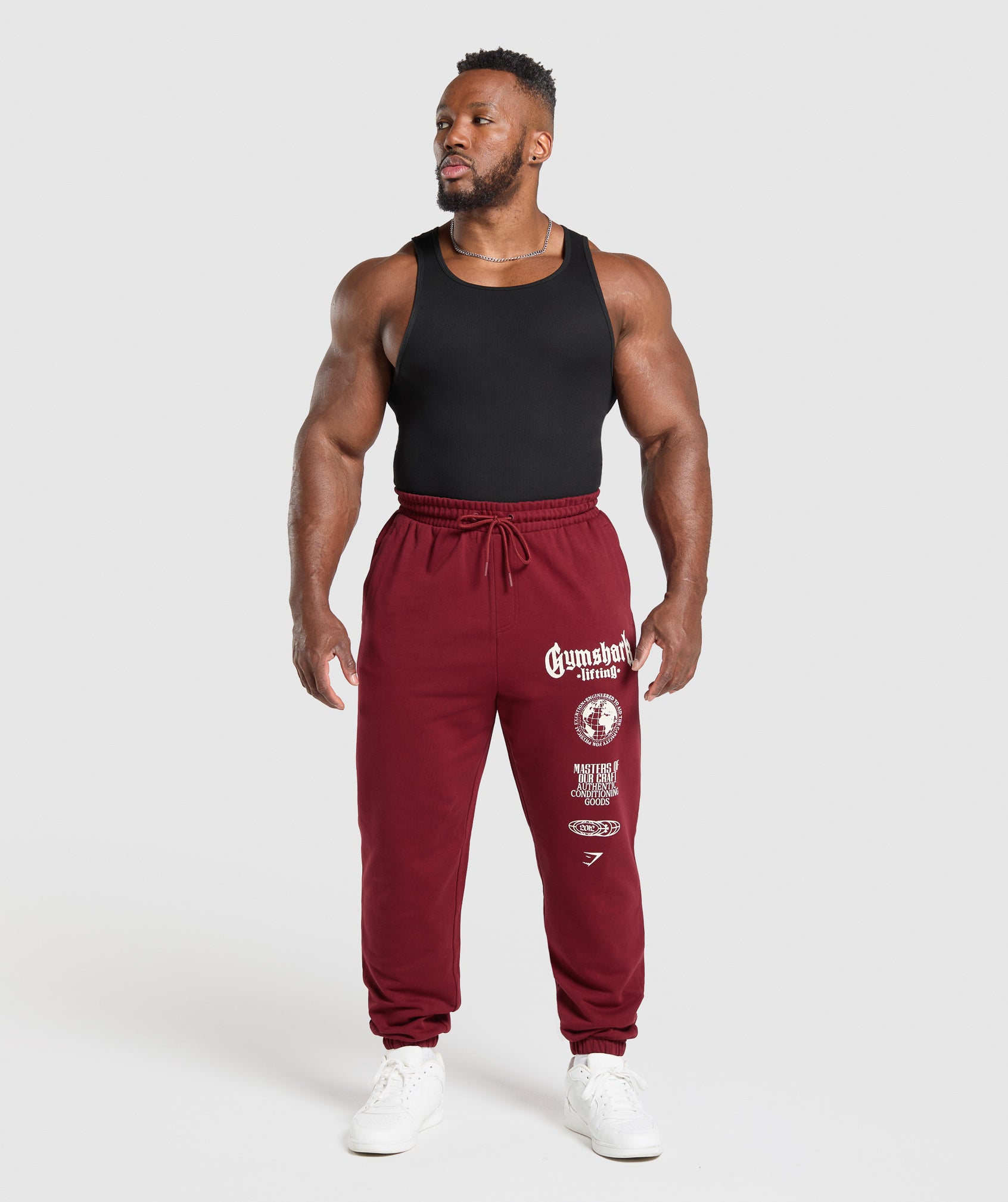 Global Lifting Oversized Essential Joggers A5A8K-1593 - Image 5