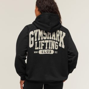 Lifting Club Graphic Oversized Hoodie B4C9J-364