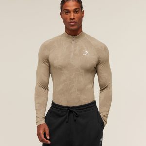 Geo Seamless 1/4 Zip A2B3J-1109