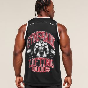 Graphic Basketball Mesh Tank A3B7M-1441