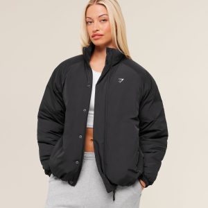 Oversized Puffer Jacket B4B6A-14