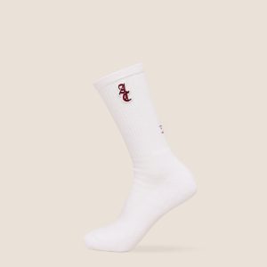 Gymshark x Analis Socks - White I1C5I-686