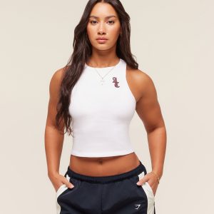 Gymshark x Analis Tank - White B4B4I-200
