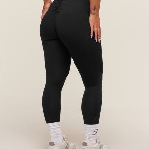 Lifting Dipped Waistband Leggings B1B7B-263