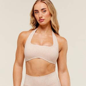 Adapt Fleck x Whitney Halterneck Sports Bra B4C1J-373