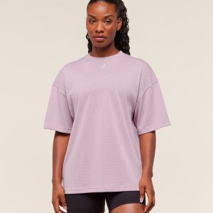 Lifting Mesh Oversized Tee B4C4N-221