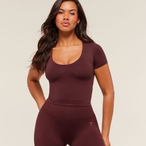 Soft Sculpt T-Shirt With Shelf B4C4Q-170