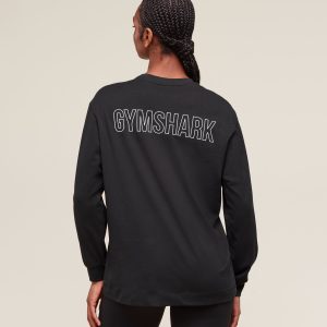 Trace Graphic Long Sleeve Top B4B3T-829