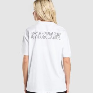 Trace Graphic Oversized T-Shirt B4B3P-426