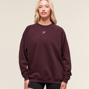 Training Oversized Fleece Sweatshirt B5A9R-318