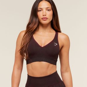 Vital V Neck Sports Bra B3A4K-8