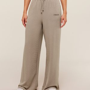 Waffle Wide Leg Pants B2C5Q-323