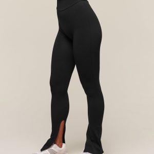 everywear Warp Knit Flare Leggings B1C8O-990