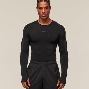 everywear Warp Knit LS T-Shirt A1C1D-1731