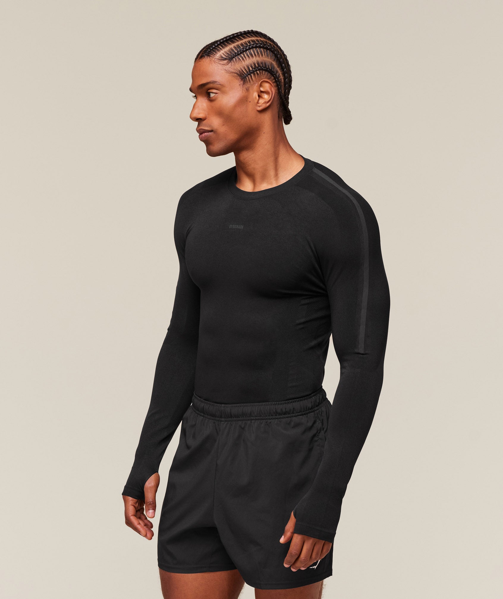 everywear Warp Knit LS T-Shirt A1C1D-1731 - Image 6