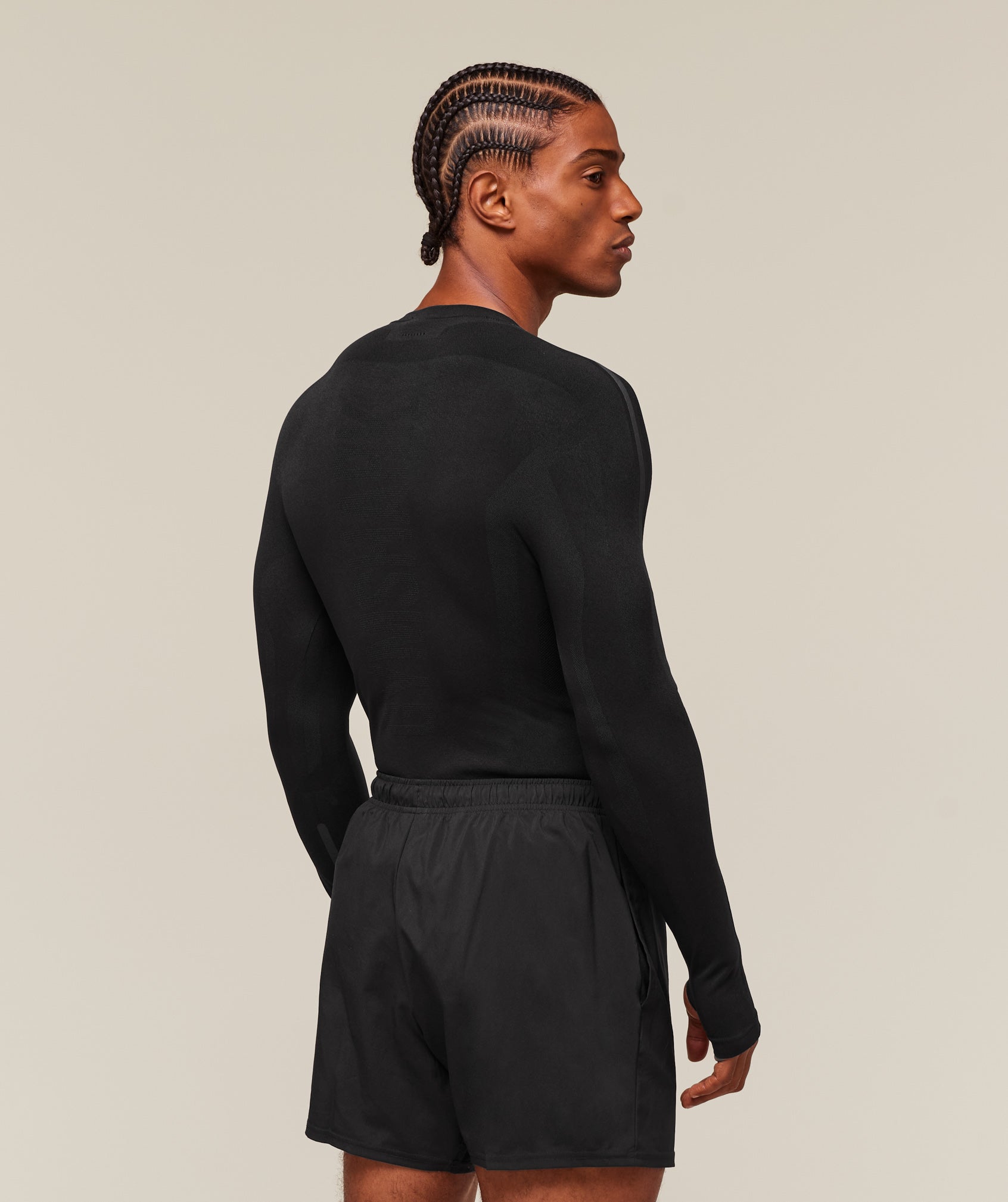 everywear Warp Knit LS T-Shirt A1C1D-1731 - Image 2