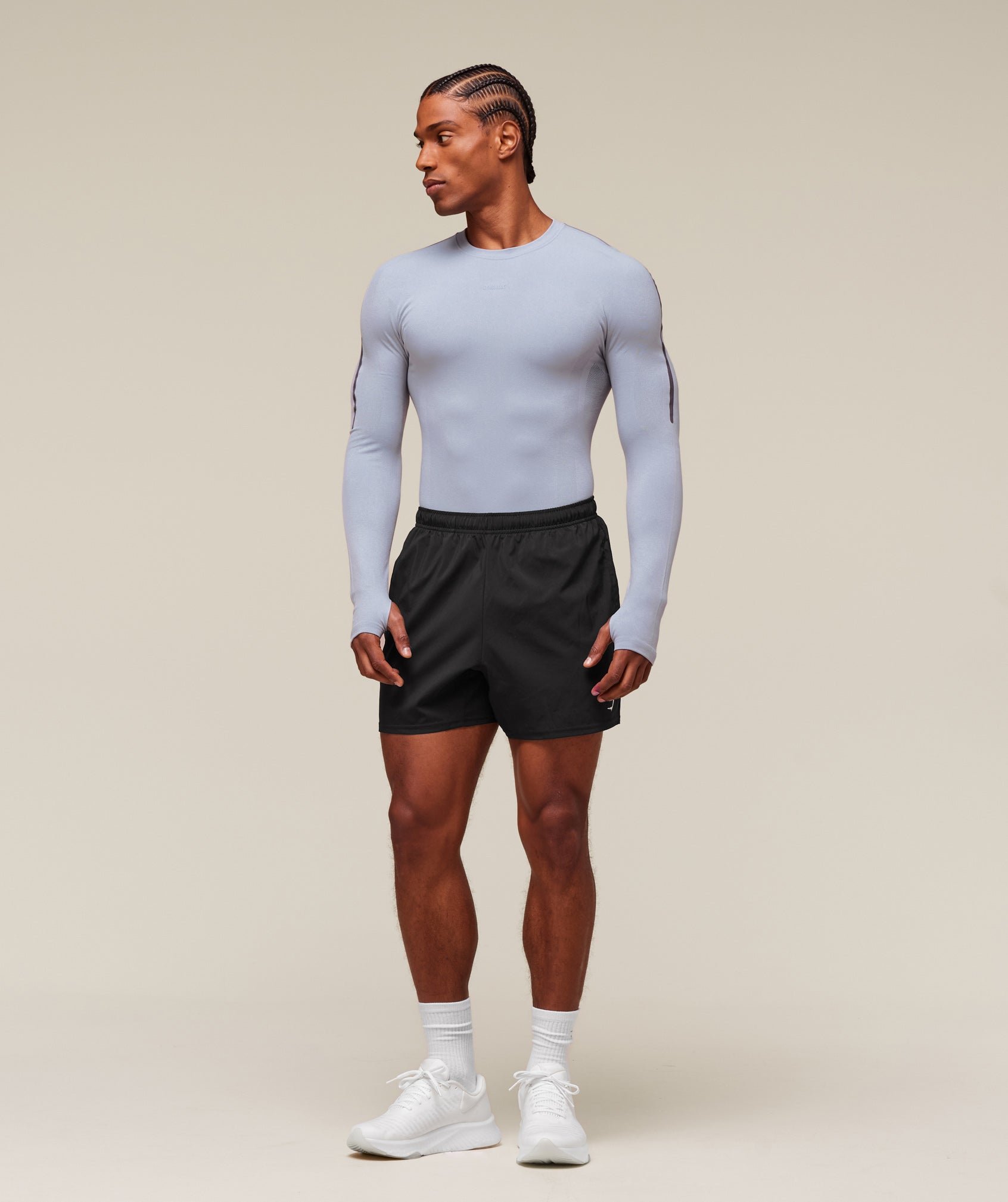 everywear Warp Knit LS T-Shirt A1C1D-1754 - Image 3