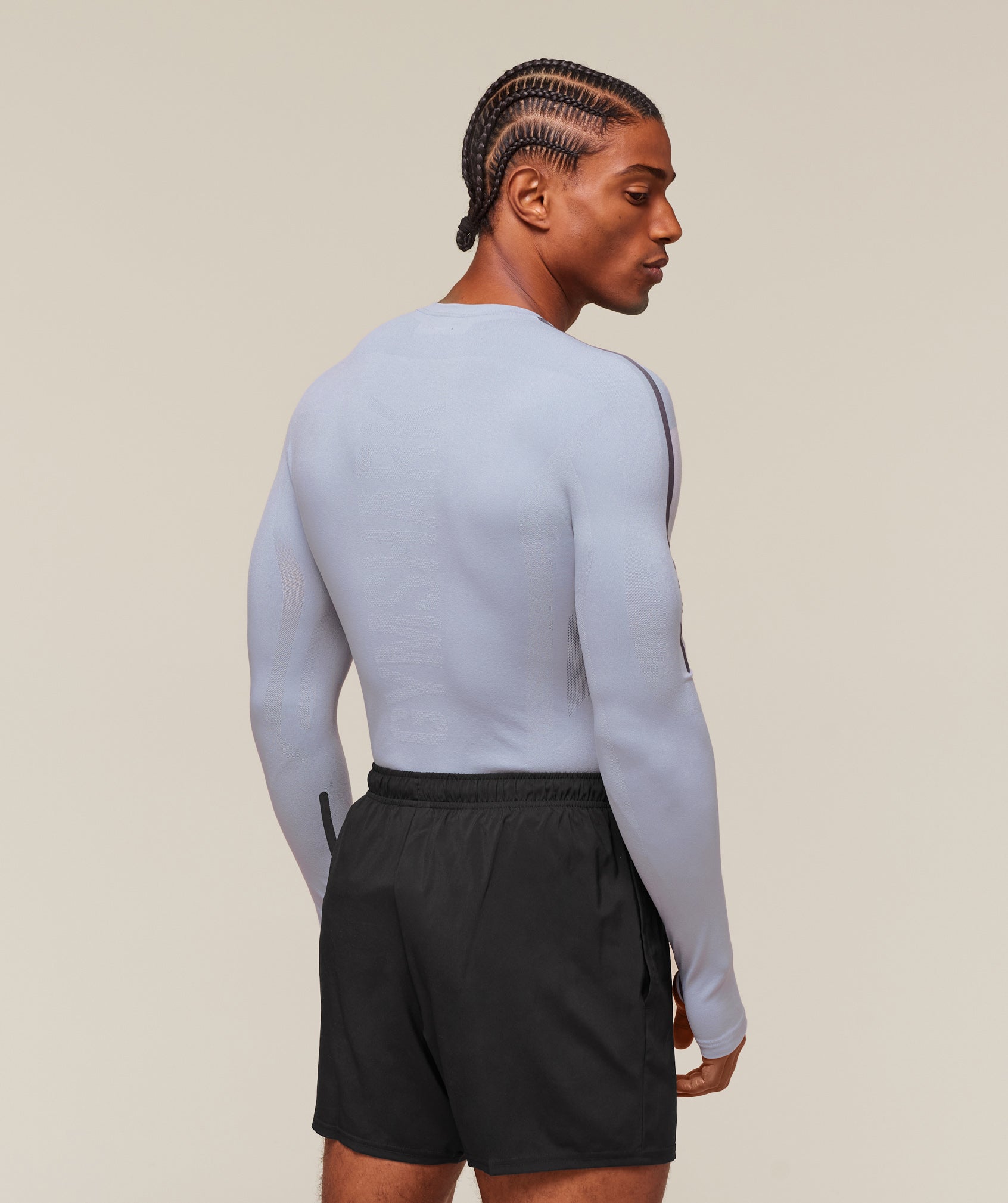 everywear Warp Knit LS T-Shirt A1C1D-1754 - Image 2