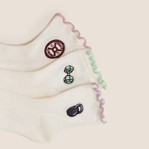 Weight Doodle Graphic Frill Midi 3pk I1C6S-676