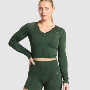 Adapt Camo Seamless Long Sleeve Top