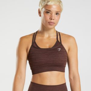 Adapt Marl Seamless Sports Bra