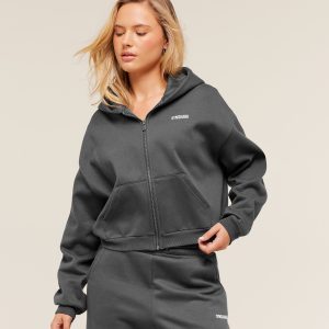 Cosy Luxe Zip Through Hoodie