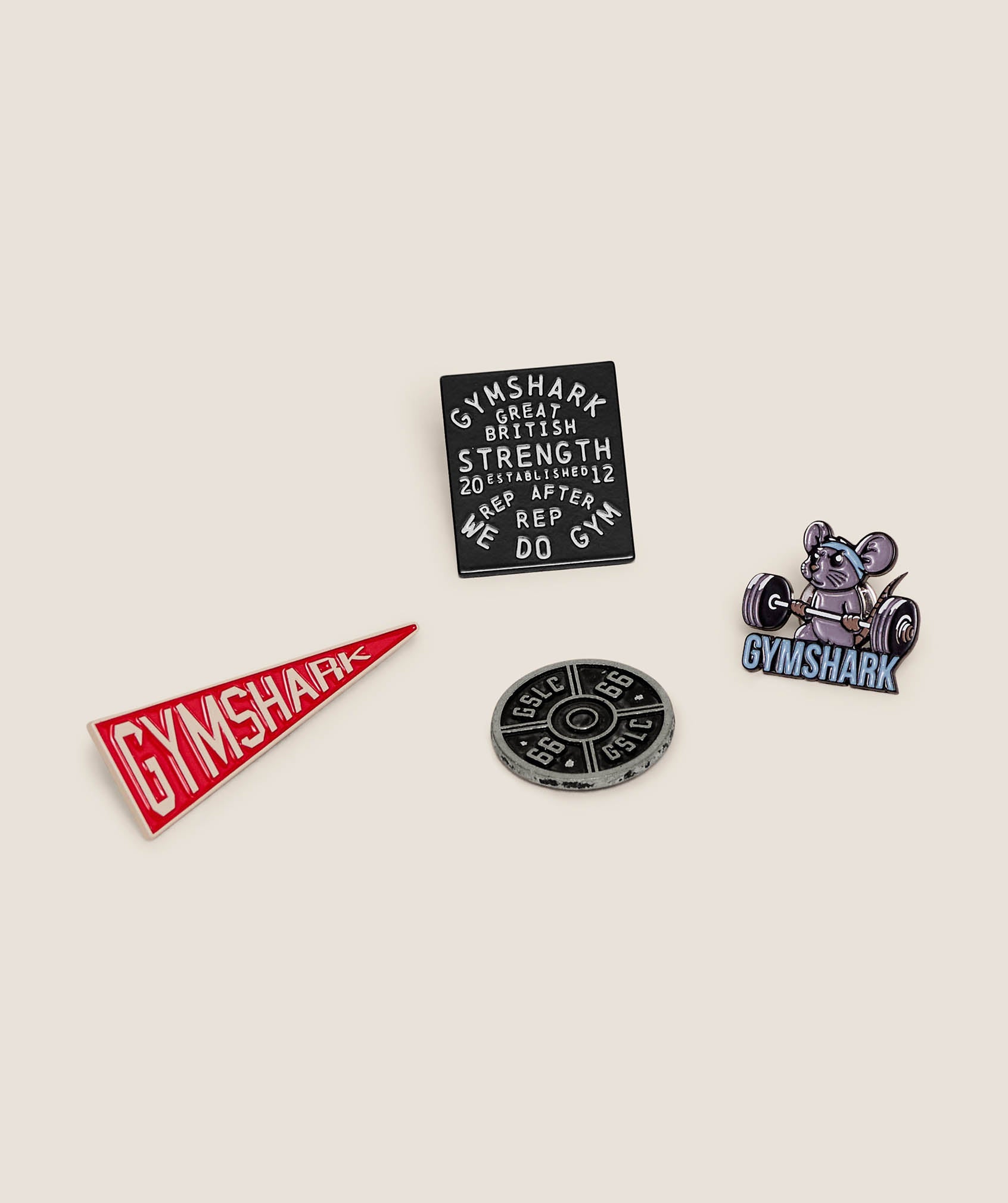 GS Enamel Pin 4 Pack